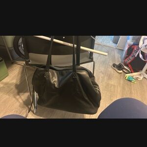 Antik Kraft Classic Black Shoulder Bag